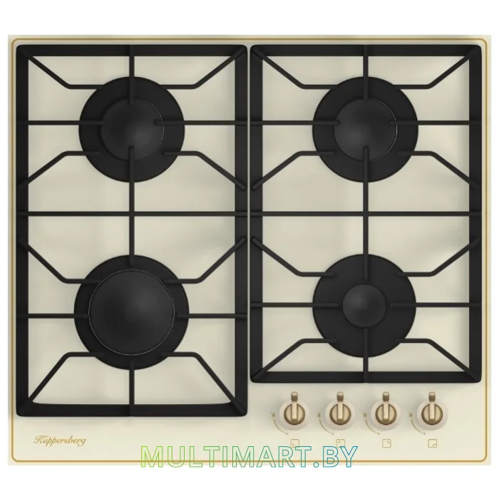 Газовая варочная панель Kuppersberg FQ663 C Bronze